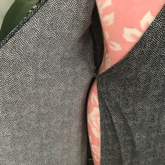 New Michael Kors Black Leopard Print Wrap Dress M - Picture 7 of 8